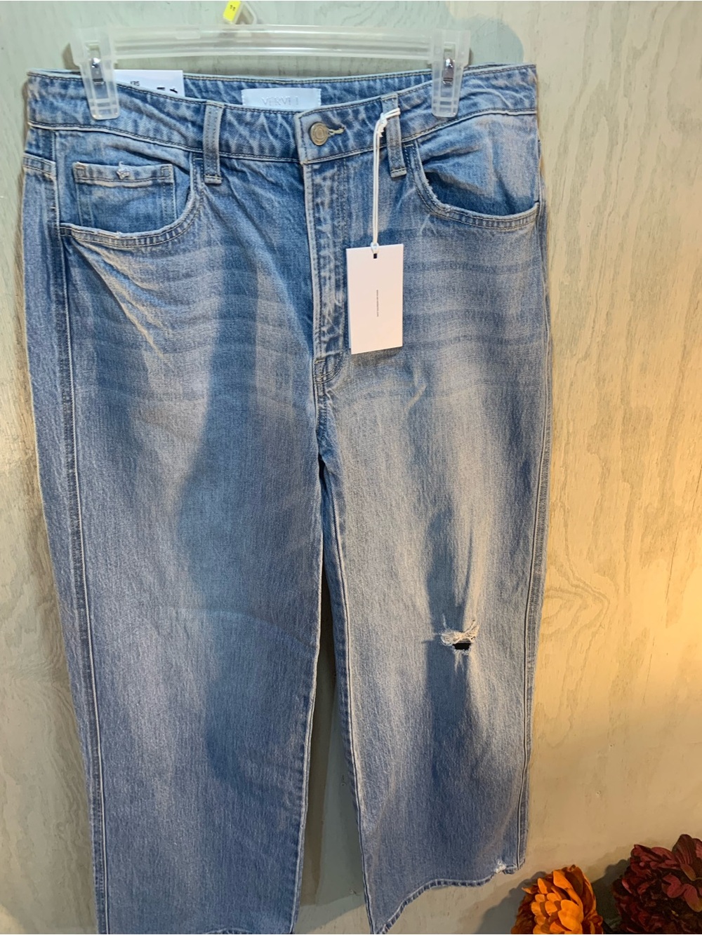 Vervet Light Blue Wide-Leg Women's Jeans - Classic Casual - Picture 2 of 12
